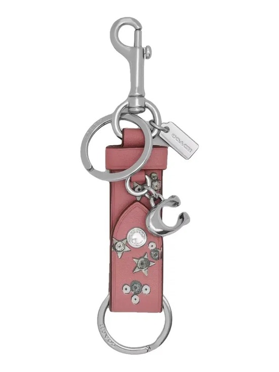Coach Accessories - Coach Trigger Snap Bag Charm With Star Print